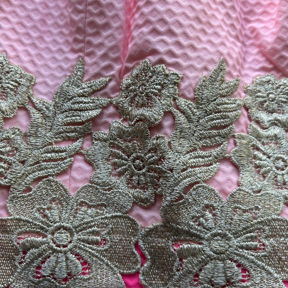Lilly Pulitzer Pink and White Mini Dress - Picture 5 of 12